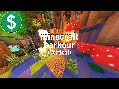 Minecraft Parkour Gameplay No Copyright (Vertical)