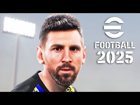 eFOOTBALL 2025 Just Completed! (GAMEPLAY UPDATE)