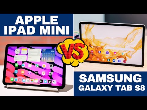 Apple iPad Mini vs Samsung Galaxy Tab S8 (Which is Better, Apple or Samsung?)