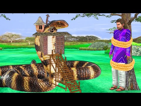 साँप का घर Snake House Comedy Video Hindi Kahaniya Snake Ghar New Funny Comedy Video Moral Stories