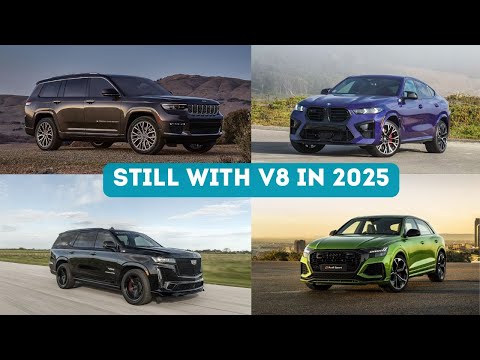 These SUVs still have the V8 engines. MSRP included