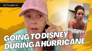 Hurricane Milton hits Disneyworld | Influencer Backlash | Cecily Bauchmann