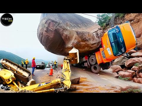 Dangerous Idiots Fastest Truck & Heavy Equipment Fails | Extreme Truck Idiots at Work #12