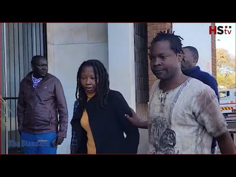 Namatai Kwekweza confronts police over phone and laptops #hstvzim #courtroom