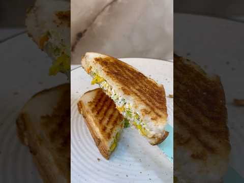 Healthy Sandwich- No mayonnaise No cheese! #sandwich #curd #shorts #food #breakfast