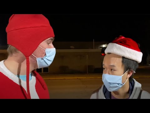 Terrible Christmas Carolers Prank