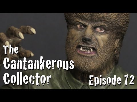 Episode 72: THE WOLFMAN (1941) Lon Chaney Jr Built-Up Figure Model Kit Video UNIVERSAL MONSTERS