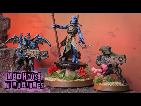 Grimdark Flower Bases | Tau Army Showcase