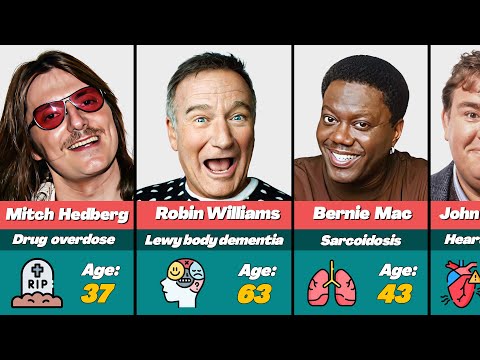 💔 Comedians Who Tragically Died (With Cause Of Death) - Part 1