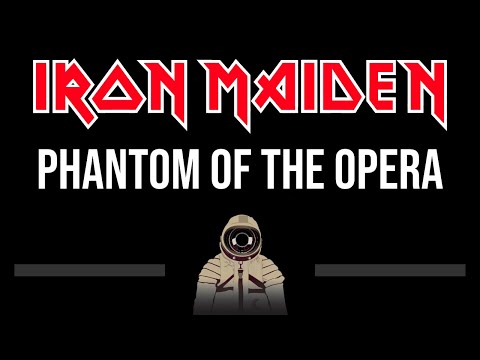 Iron Maiden • Phantom Of The Opera (CC) 🎤 [Karaoke] [Instrumental]