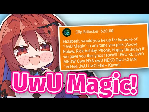 Elizabeth Does The "UwU Magic" And Completely Broke Chat