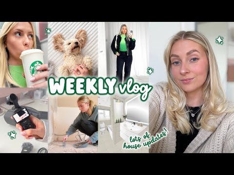 an expensive week...new vlog camera & lots of house updates! WEEKLY VLOG