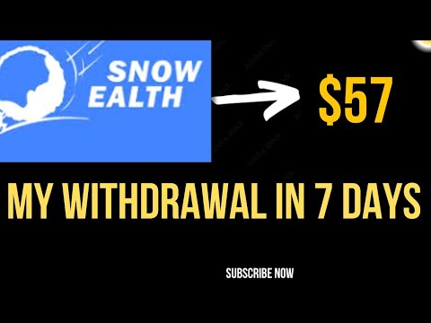 MAKE QUICK MONEY FROM SNOWEALTH//HOW TO WITHDRAW @IkabaMichael