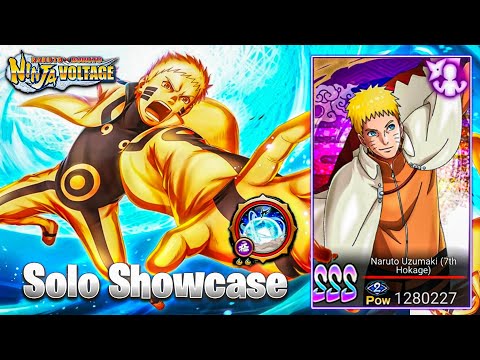 NxB NV : Naruto Hokage New Kit Solo Attack Mission Gameplay 🔥 Naruto Hokage Good In Attack Mission ?