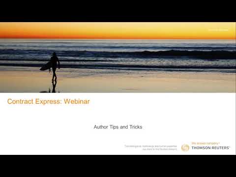 CE Webinar - Author Tips and Tricks