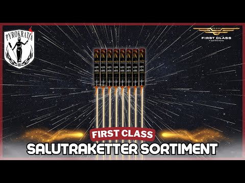 Salutraketter Sortiment - First Class