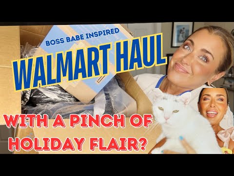 Walmart Fall and Holiday Fashion Try on haul | Hotmess Momma Vlogs Walmart try on haul