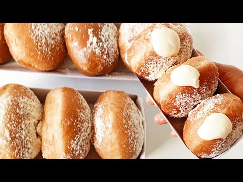 Milky Doughnuts | How To Make Milky Doughnut filling