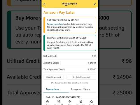 Amazon pay later bill payment kaise kare | Amazon pay later bill payment #short #youtubeshorts