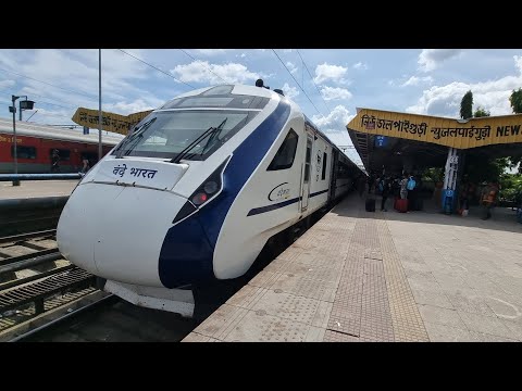 HOWRAH TO NJP | Full Train Journey 22301/Vande Bharat Express Indian Railways 4k ultra HD