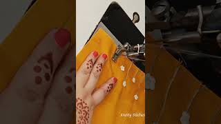 Beautiful and creative sleeves design idea for plain yellow kurti #shorts