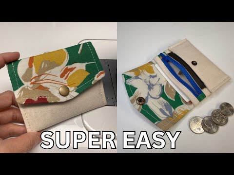 🌟 SUPER EASY Cards Holder / Coin Purse 10 minutes ❤️ Sew to Sell