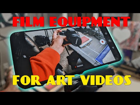 My 2024 Film Equipment for Art Videos on Youtube