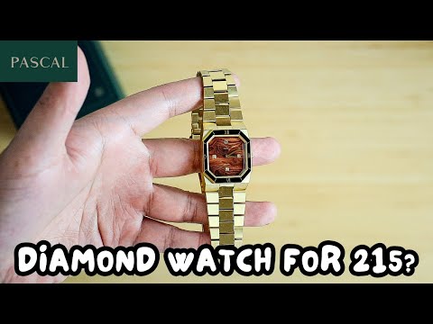 Lab Grown Diamond Watch Unboxing & Review - Affordable Men‘s Luxury Watch From Pascal