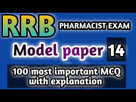 model paper 14#rrb pharmacist exam#mpesb pharmacist exam#jssc#dsssb#osssc#hssc#zp#esic#cghs#nfl