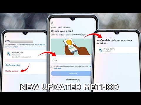 How to Remove Phone Number and Gmail from Facebook Check Your Email ( New Update ) 2024