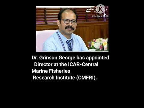 Dr. Grinson George appointed ICAR #currentaffairs #news #ssc #shorts