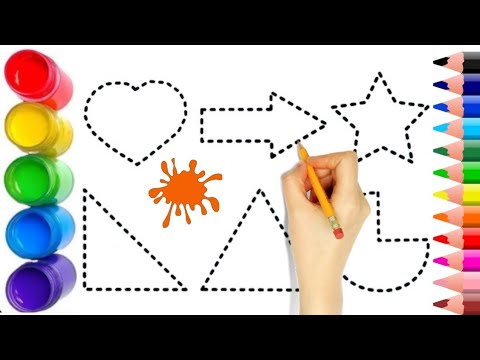 Shapes Song For Kids, Learn 2d Shapes, Colors For Toddlers | Preschool Learning