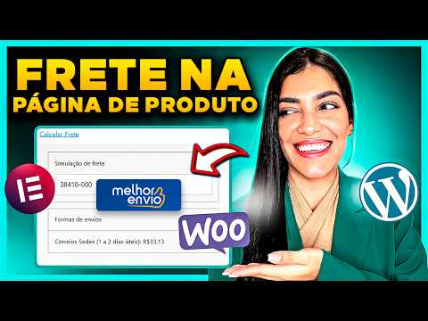 Como Colocar Cálculo de Frete na Página do Produto WooCommerce [Com Melhor Envio e Elementor]