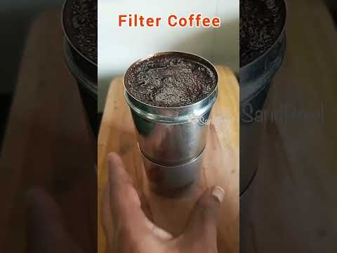 கம கம Filter Coffee/How to brew traditional filter coffee/Filter coffee shorts