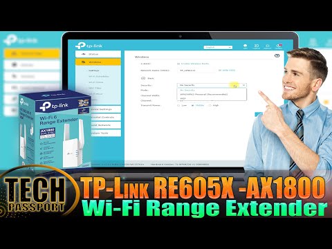 TP-Link RE605X-AX1800 Range Extender 📶 Boost WiFi Signal & Network Coverage 📶 Improve WiFi Signal