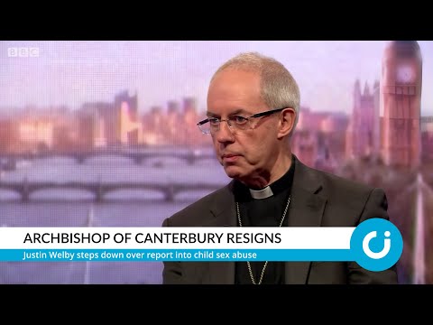 Archbishop of Canterbury resigns