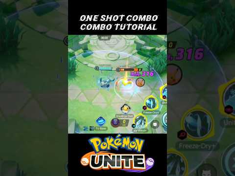 Glaceon Ice Wind Combo Tutorial ✅|| Pokemon unite