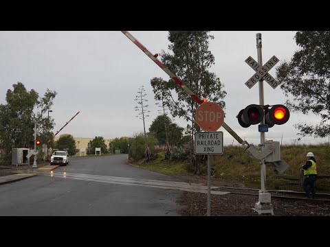 Biagi Brothers Entrance Private Railroad Crossing Annual Insoection Test, American Canyon CA