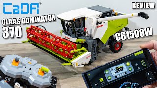 CADA CLAAS Dominator 370 Review | RC Combine Harvester Agricultural C61508W | CaDA Showcase 2024