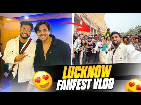 Lucknow Fanfest 2024 ♥️ Meeting Ashishchanchalni & Round To Hell 💀