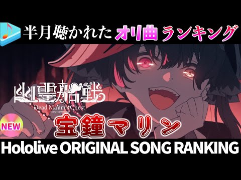 【pirate】半月で一番聴かれたオリ曲は？オリ曲ランキング 30 most viewed song in this month 2024/7/22～2024/8/6【ホロライブ】