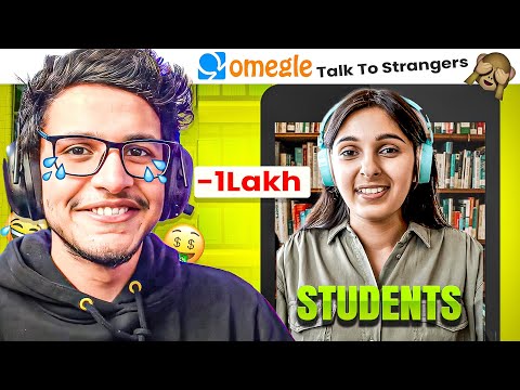 I Gave Students ₹100,000 on Omegle (Part 2) | Triggered Insaan