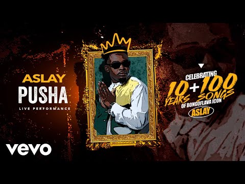 Aslay - Pusha (Live at Decimal Media - Nairobi, 2023)