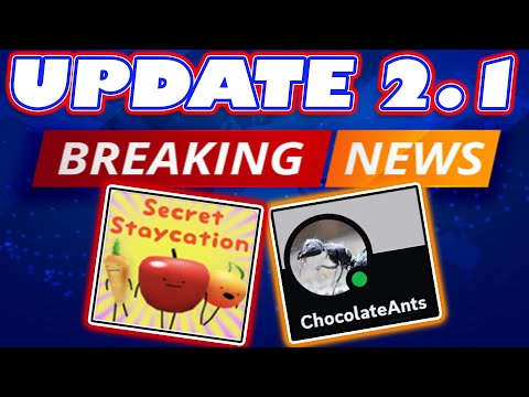 UPDATE 2.1 MESSAGE by CHOCOLATE ANTS 🐜/ BREAKING FIRST NEWS / Secret Staycation Date Announced