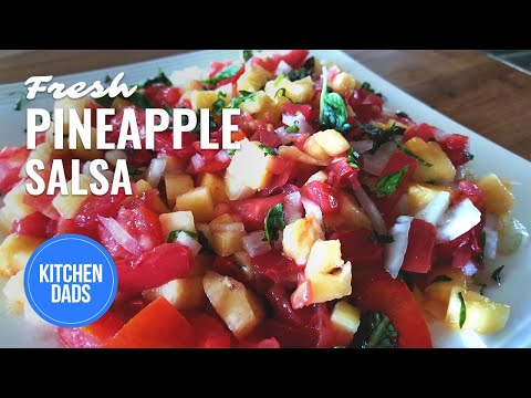 Learn how to make fresh pineapple salsa with this easy recipe.