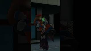 Nightmare Stole Iris...(Mega Man X DiVE MMD)  #mmdshorts #megamanzero #shorts #fyp