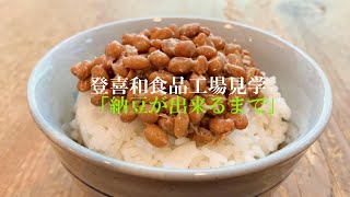 【納豆工場見学】5分で分かる納豆が出来るまで（ダイジェスト版）【登喜和食品】