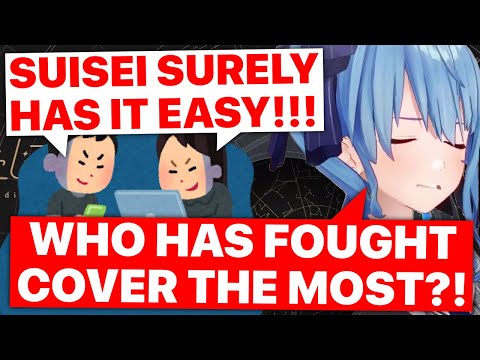 Suisei: "Who You Think Has Been Fighting Cover The Most?!" (Hoshimachi Suisei /Hololive) [Eng Subs]