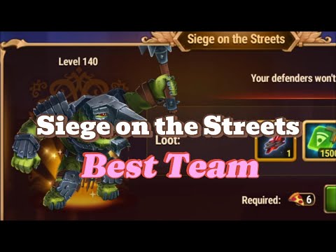 Siege on the Streets Best Team Hero Wars Dominion Era