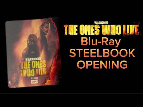 Opening THE WALKING DEAD - THE ONES WHO LIVE Blu-ray Steelbook Opening / Unboxing #steelbook #bluray